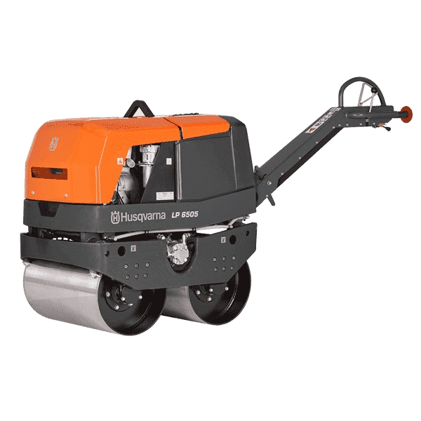 Rodillo compactador Doble Husqvarna 9.5HP LP 6505