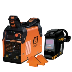 Mega Kit Soldador Lusqtoff MEGAIRON250 con soldadora inverter IRON-250 180A
