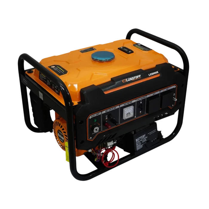 Generador de corriente Lusqtoff LG3000E 2,8 kVA con encendido eléctrico y tanque de 15 litros