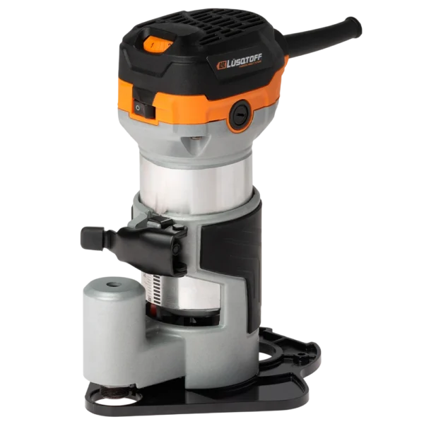 Mini router Lusqtoff RECL710-8 710 W de 4 bases con velocidad variable 10000 a 30000 RPM