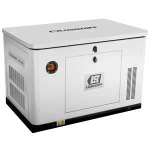 Generador a gas Lusqtoff LG7.5L-9E 7.5 kW 9.5 KVA monofásico cabinado con transferencia automática incluida