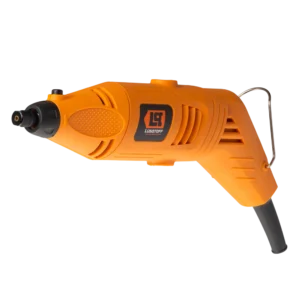 Mini torno Lusqtoff MTL150-9 150 W con eje flexible maletín y accesorios