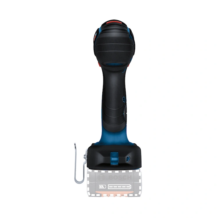 Taladro Percutor Inalámbrico 13mm 18V Brushless Bosch GSB18V-90C SB de atras