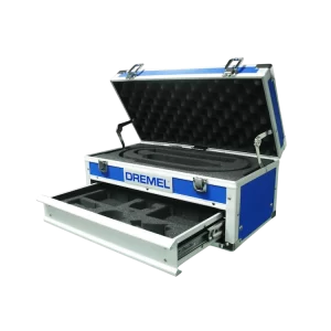 Maletín Azul Metálico Dremel | Caja de Transporte Resistente principal