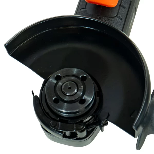 Amoladora angular 900 W 125 mm 12.000 rpm con gatillo de seguridad en Siglo21 disco