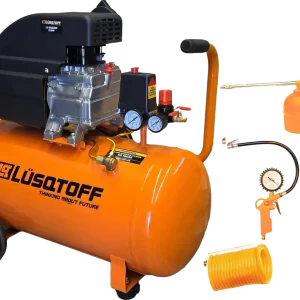 Compresor de aire Lusqtoff  50 Litros 2.5 Hp LC-2550BK