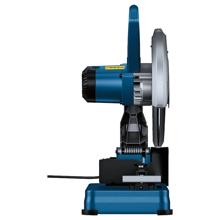 Sierra sensitiva Bosch GCO 230 2300 W con disco 14 pulgadas y protector de chispas de frente