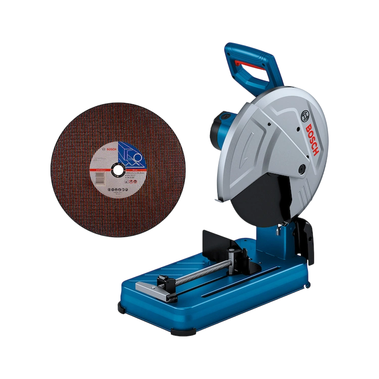 Sierra sensitiva Bosch GCO 230 2300 W con disco 14 pulgadas y protector de chispas principal