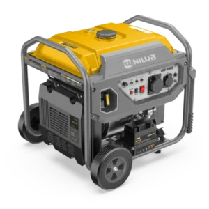Generador inverter portátil Niwa 15HP 7.5KVA GNW-9500-iS 25L arranque eléctrico