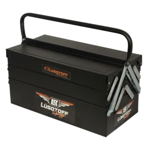 Caja de herramientas plegable 64 piezas aluminio Lusqtoff LQCP125