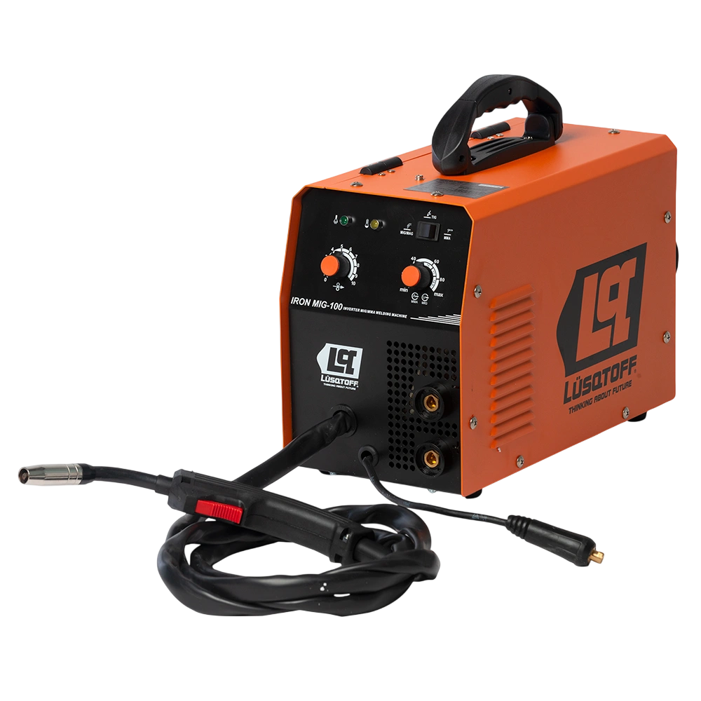 Soldadora Inverter Tridual Lusqtoff IRON MIG-100 MIG MMA TIG 220V