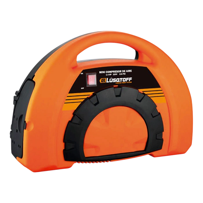 Compresor de aire mini Lusqtoff sin aceite 1,5HP 115 PSI 180 L/min LC-882