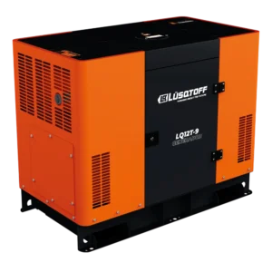 Generador industrial trifásico Lusqtoff LQ12T-9 12 KVA cabinado insonorizado con ATS incluido