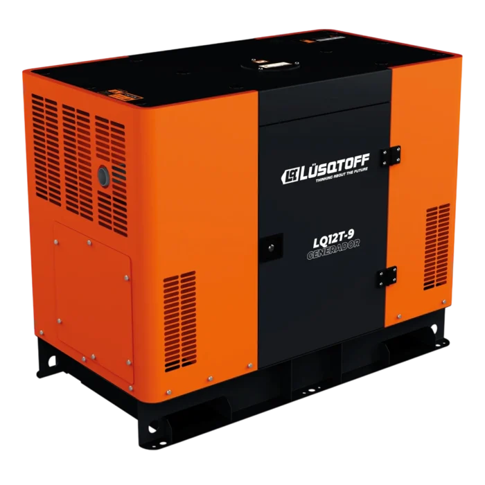 Generador industrial trifásico Lusqtoff LQ12T-9 12 KVA cabinado insonorizado con ATS incluido