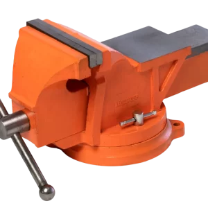 Morsa de banco giratoria 5 pulgadas Lusqtoff LMO5 con base perforada para fijación