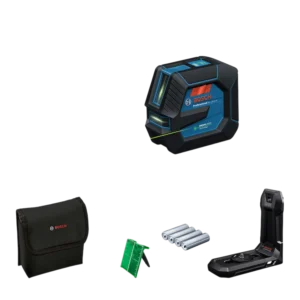 Nivel láser Bosch GLL 20-22 G verde IP65 20 m + LB10 + funda