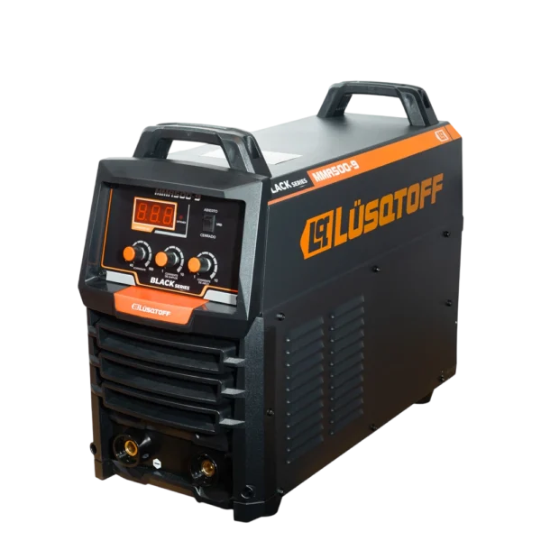 Soldadora inverter MMA 500A 380V trifásica con VDR Lusqtoff Black Series MMA500-9