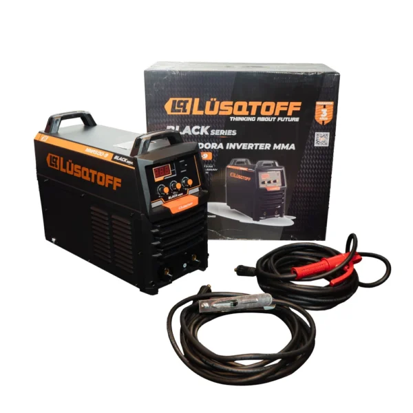 Soldadora inverter MMA 500A 380V trifásica con VDR Lusqtoff Black Series MMA500-9 - Imagen 2