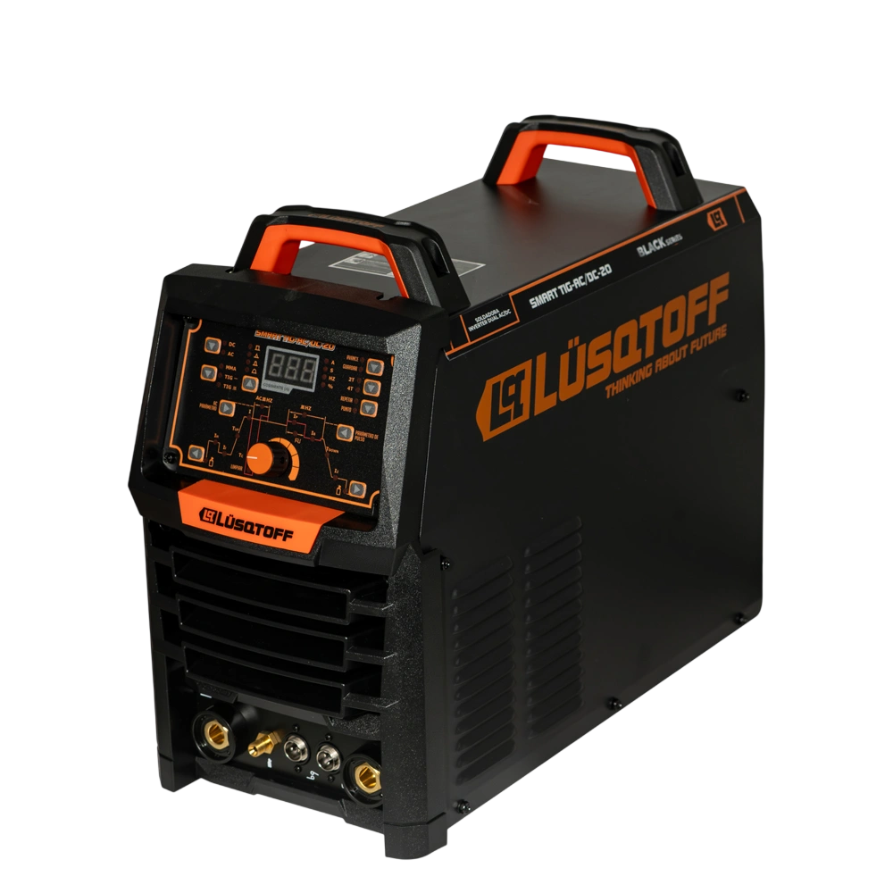 Soldadora inverter TIG AC/DC 200A con display y MMA Lusqtoff Smart TIG-AC/DC-200