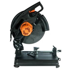 Sierra sensitiva cortadora de metales 2200W 355mm Lusqtoff CML2200-9 Black Series con doble protector y morza ajustable