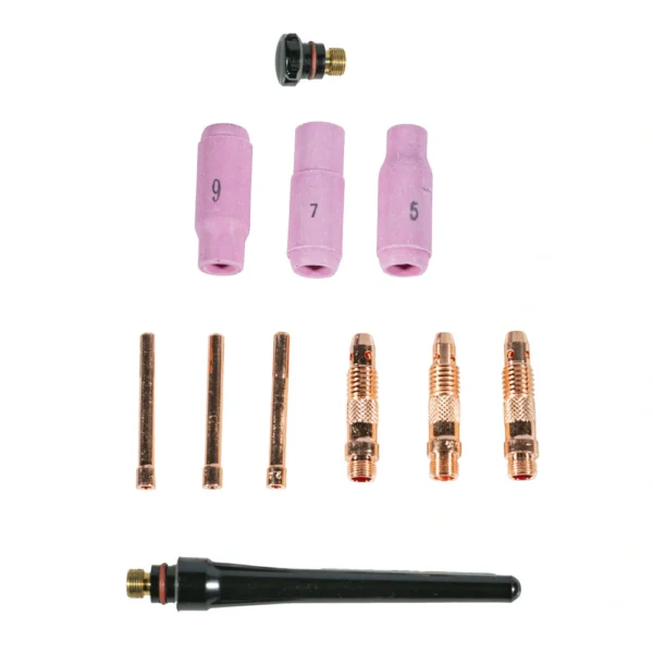 Soldadora Inverter TIG 200A Lusqtoff PROTIG200-9 accesorios