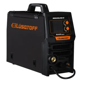 Soldadora inverter MIG Dual sinérgica Lusqtoff MIGDUAL200-9 200A – vista frontal