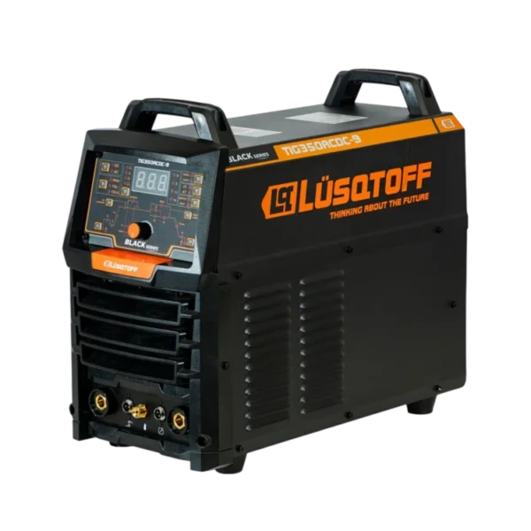 Soldadora inverter TIG AC/DC trifásica Lusqtoff TIG350ACDC-9 – vista frontal