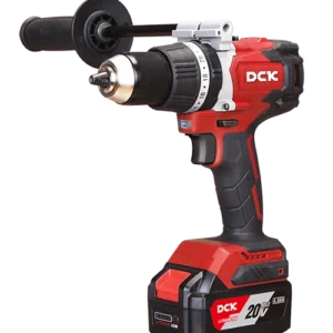 Taladro percutor DCK KDJZ03-13 Type EM 20V 120Nm Brushless con baterías 4Ah