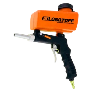 Pistola arenadora Lusqtoff ANL90-8 neumática 90 PSI con cuerpo de aluminio y flujo ajustable