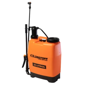 Fumigador manual Lusqtoff F12L-8 12 litros tipo mochila con lanza y boquilla de bronce