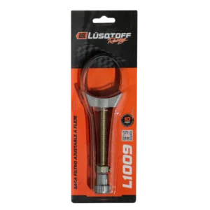 Saca filtro ajustable a fleje Lusqtoff L1009 60 a 120 mm con fleje de acero antideslizante