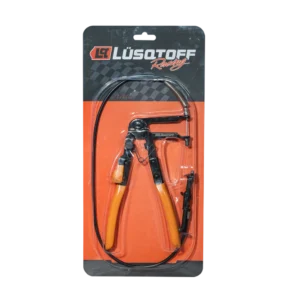 Pinza saca abrazaderas Lusqtoff L1010 con cable flexible para abrazaderas de 11 a 53 mm