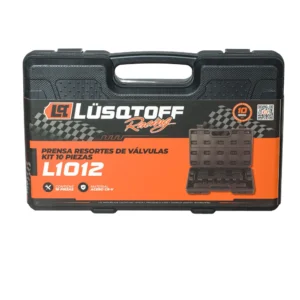 Prensa resortes válvulas Lusqtoff L1012 con adaptadores de 16 a 30 mm