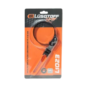 Saca filtros a fleje giratorio Lusqtoff L1023 73 a 85 mm acero CR-V con mango antideslizante