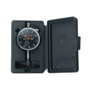 Reloj comparador Lusqtoff L1037 de 0 a 10 mm con graduación de 0,01 mm