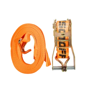 Cinta de amarre con crique Lusqtoff L1402 5000 kg de 10 metros con gancho doble tipo J