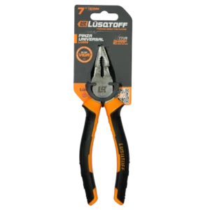 Pinza universal Lusqtoff L4008 7 pulgadas 180 mm con mango confort grip