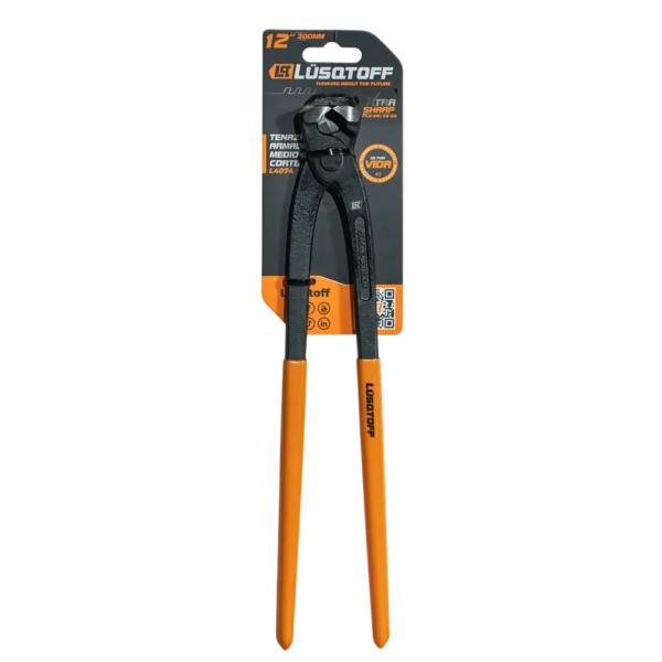 Tenaza Armador Medio Corte Lusqtoff L4074 12" 300 mm