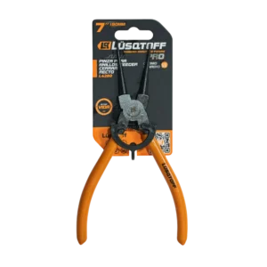 Pinza Seeger Lusqtoff L4280 7 pulgadas 180 mm cerrar recto Industrial PRO