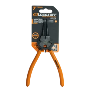 Pinza Seeger Lusqtoff L4284 7 pulgadas 180 mm abrir recto Industrial PRO