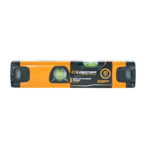 Nivel aluminio Lusqtoff L7042 300 mm con 2 burbujas 0 y 90 grados