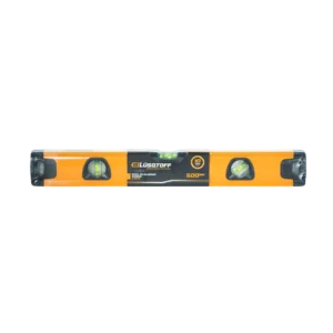 Nivel aluminio Lusqtoff L7044 500 mm con 3 burbujas 0 45 y 90 grados