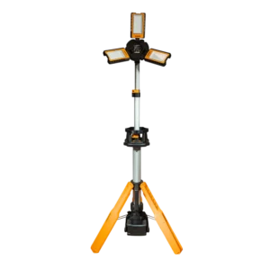 Torre de iluminación LED portátil Lusqtoff L7930 60W 8200 lúmenes con trípode extendido