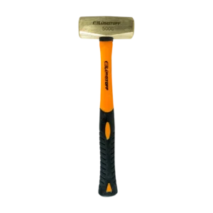 Maza antichispa Lusqtoff L8800 500 gramos con cabezal de bronce aluminio y mango de fibra de alta resistencia