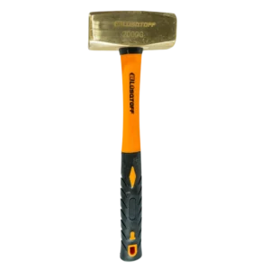 Maza antichispa Lusqtoff L8806 2000 gramos con cabezal de bronce aluminio y mango de fibra de alta resistencia