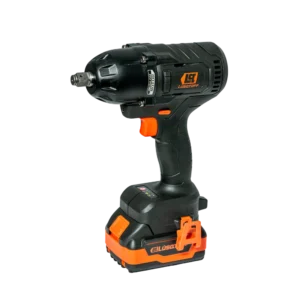 Llave de impacto inalámbrica Lusqtoff LIL800-9BK 750 Nm encastre 1/2 con 2 baterías y cargador