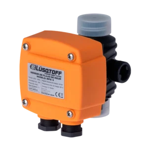 Sensor flujo agua Lusqtoff MPS-4 220V con conexión 1 pulgada macho y protección IP65
