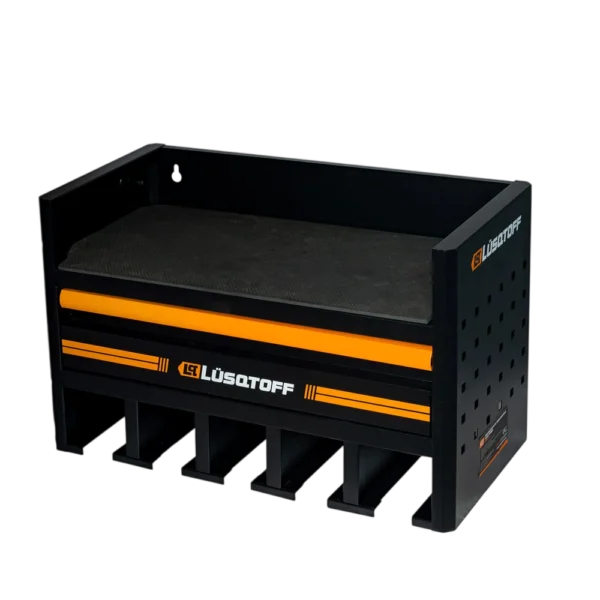 Organizador herramientas Lusqtoff OHL5-9 para pared con cajón y 5 compartimentos inferiores