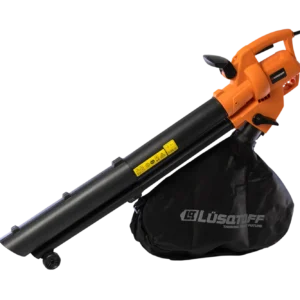Soplador aspirador eléctrico Lusqtoff SPL2400-8 2400W con bolsa recolectora de 45 litros