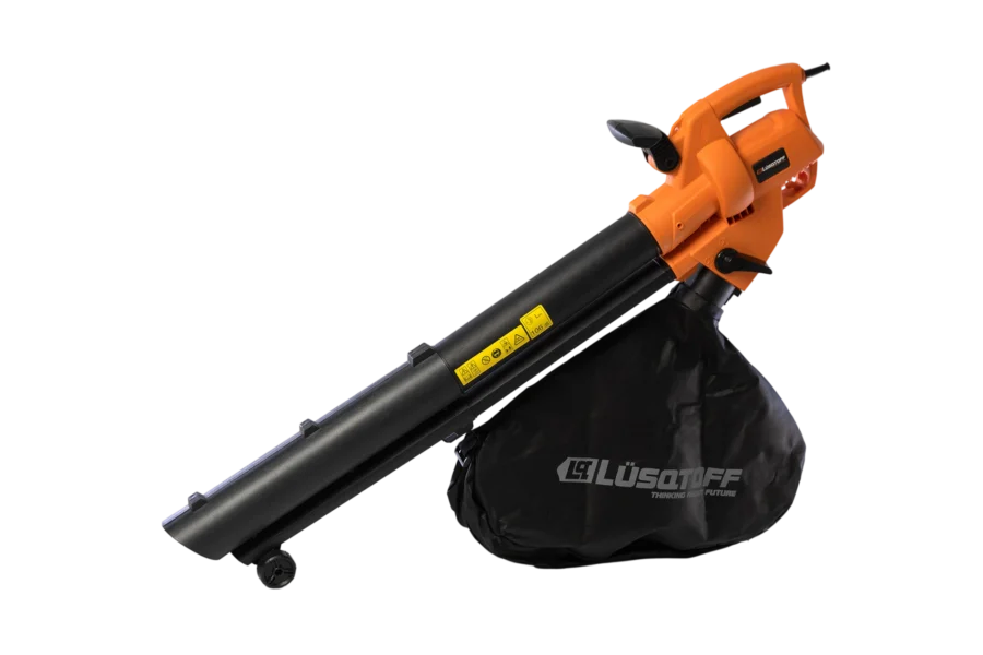 Soplador aspirador eléctrico Lusqtoff SPL2400-8 2400W con bolsa recolectora de 45 litros